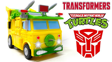 WOW! Transformers X Teenage Mutant Ninja Turtles Crossover PARTY WALLOP recensie