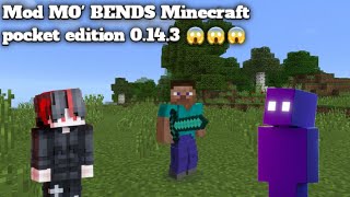 Mod MO' BENDS Minecraft pocket edition 0.14.3 😱😱😱 screenshot 3