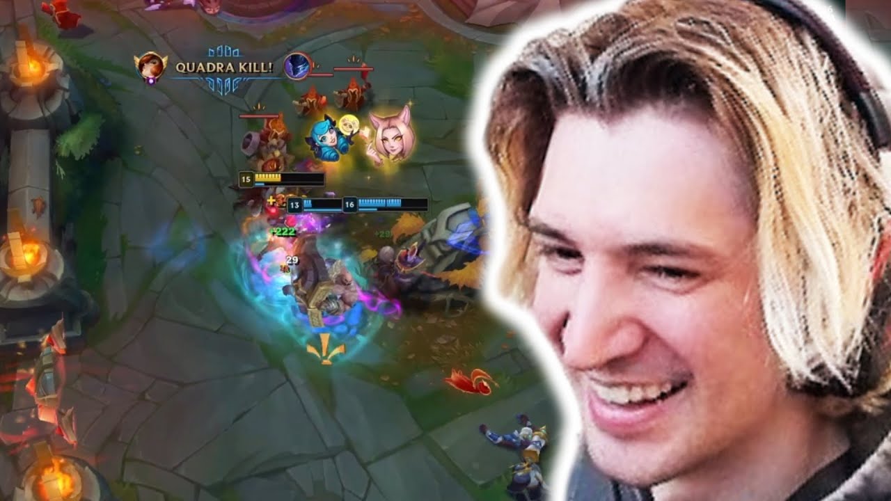 xQc Get His Pentakill Stolen