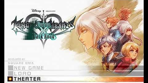 KH2FM - KH Dark Road Title Screen Concept Mod (Download in description)