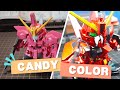 [SDBB Gundam] Building My First SDBB Aegis Gundam: Candy Red &amp; Metallic Silver Transformation!