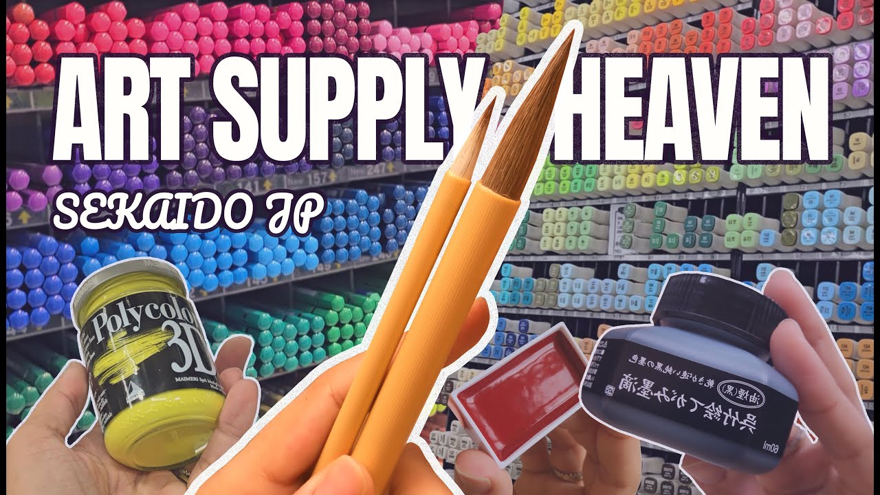 Art Supply Heaven in Japan! – 5 Minute Sekaido Tour