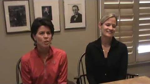 Jane Hastings and Karen Sather