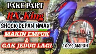 SHOCK DEPAN NMAX KANDAS,JANGAN PANIK.!! INI SOLUSINYA, 100% AMPUH.