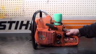 The Chainsaw Guy Shop Talk Franks Husqvarna 2100 Xp Chainsaw Repair 4 27