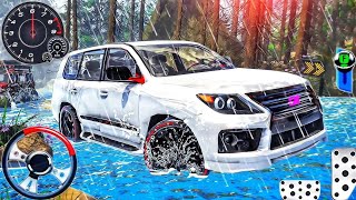 Offroad Jeep 4x4 Mercedes G-Class Driving - SUV Prado Hill Climb Racing - Android GamePlay #4 screenshot 5