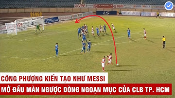 Công Phượng và màn trình diễn vô cùng ấn tượng trong chiến thắng ngược dòng của CLB TP. HCM