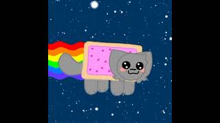 Nyan Cat - (meme animation) #animation #рекомендации #nyancat
