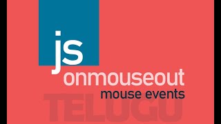 Mouse Events in Java Script