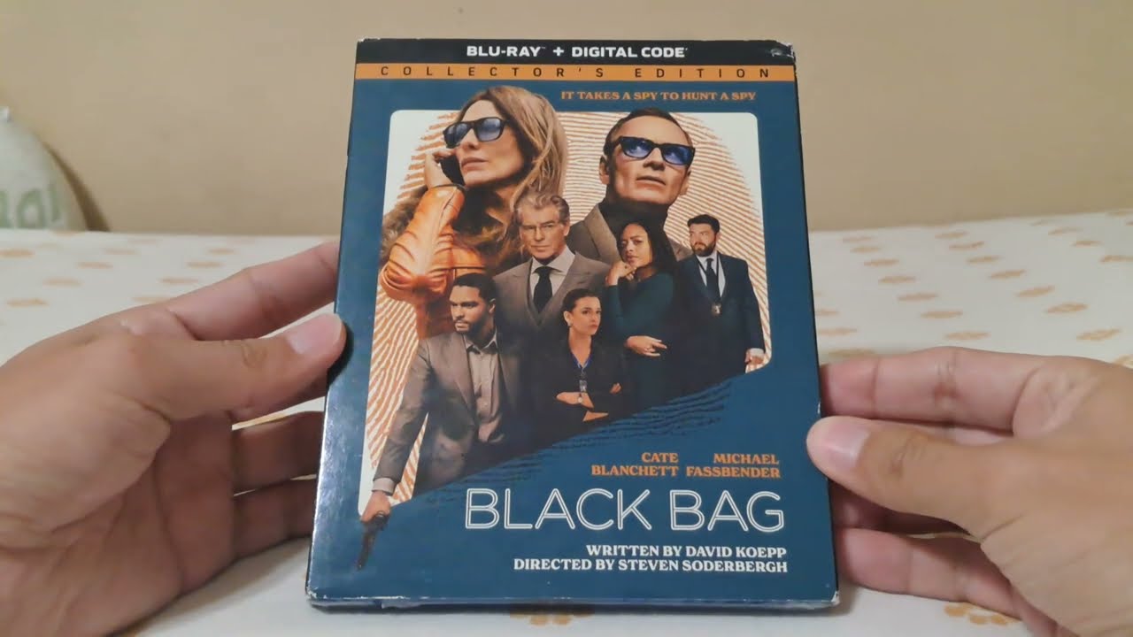 Black Bag Blu-ray [2025 Release] Unboxing - YouTube