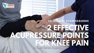 2 Effective Acupressure Points for Your Knee Pain