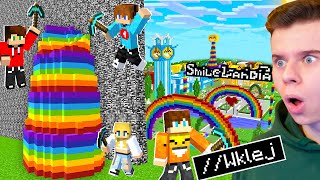 OSZUKUĘ PATI, SEBKA i ALKA w KONKURSIE BUDOWANIA "SMILELANDI" w Minecraft!