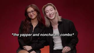 Anna Cathcart and Sang Heon Lee being a married couple for 5 minutes