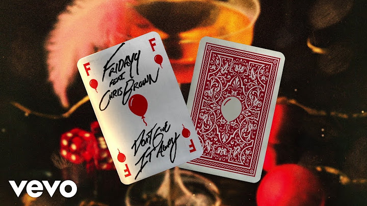 Fridayy, Chris Brown - Don't Give It Away (Audio)