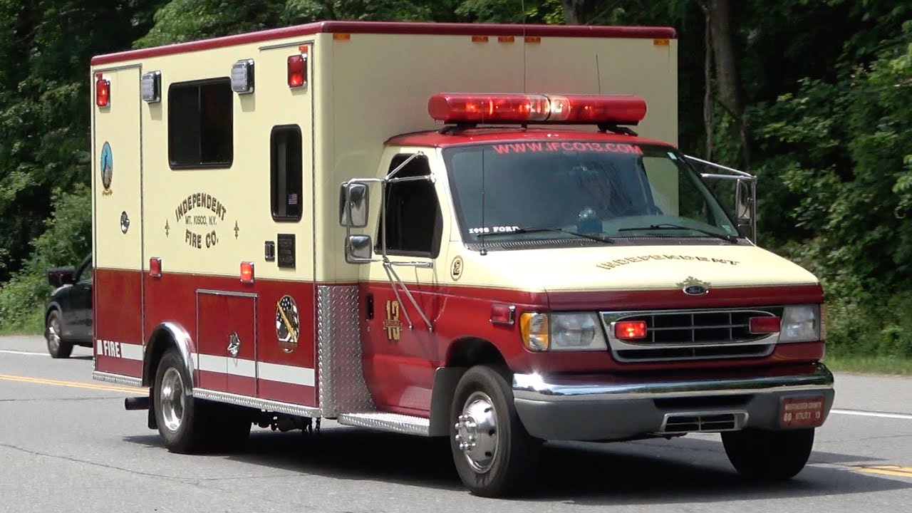 Mount Kisco FD Engine 106, Rescue 31, & Utility 13 Responding YouTube