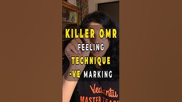 Best Technique To Fill OMR | NEET 2023 #vedantubiotonic #shortsfeed