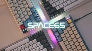 SPACE65 R1, R1, R2 and R3 Typing Sounds