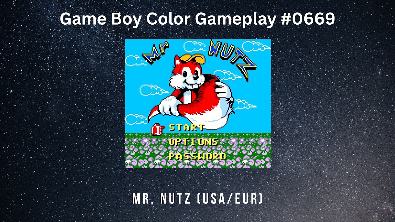 Mr. Nutz (USA/EUR) (Game Boy Color / Gameplay #0669)
