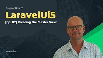[Episode 07] Creating the Master View | Laravel + OpenUI5 (LaravelUi5 Course)