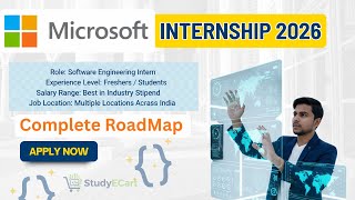 Microsoft Internship 2025: The Complete Selection Process | Software Engineer Intern | studyecart