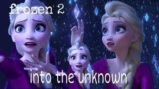 Frozen 2 (idina menzel ) Aa oooo into the Unknown Lyrics Soundtrack trailer dan terjemahan