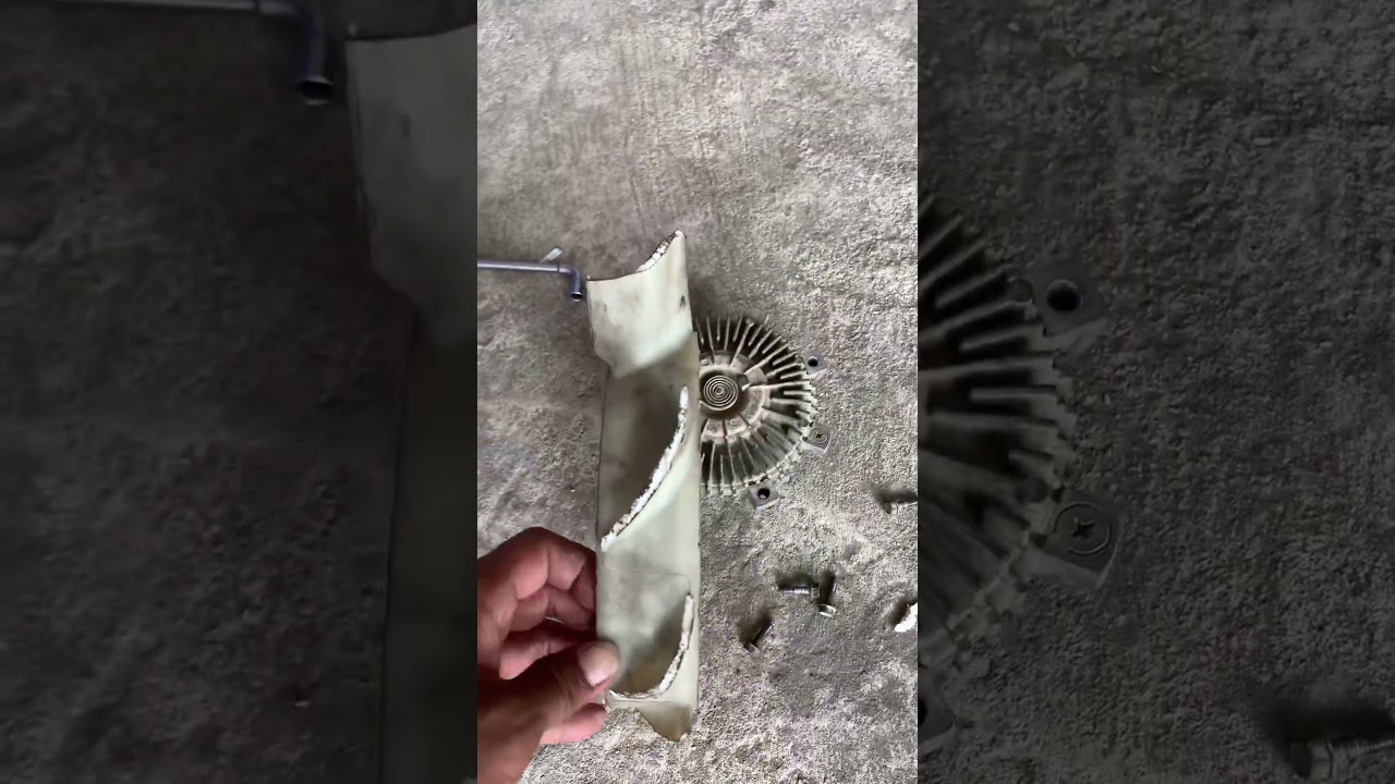 change the new fan engine #viral #automobile #repaircar #mechanic #automotivetools #trending #diy #