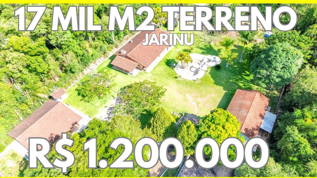 Chácara com 17 mil m2 terreno  em Jarinu - Paraíso pra chamar de teu !
