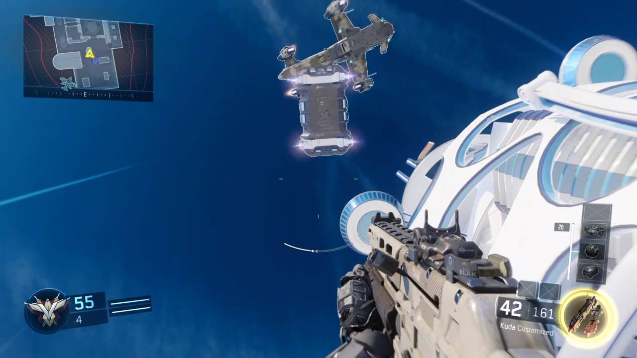 Call of Duty Black ops 3 care package under the map glitch!