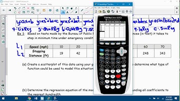 A2   Video 15 11   Choosing the Most Appropriate Regression