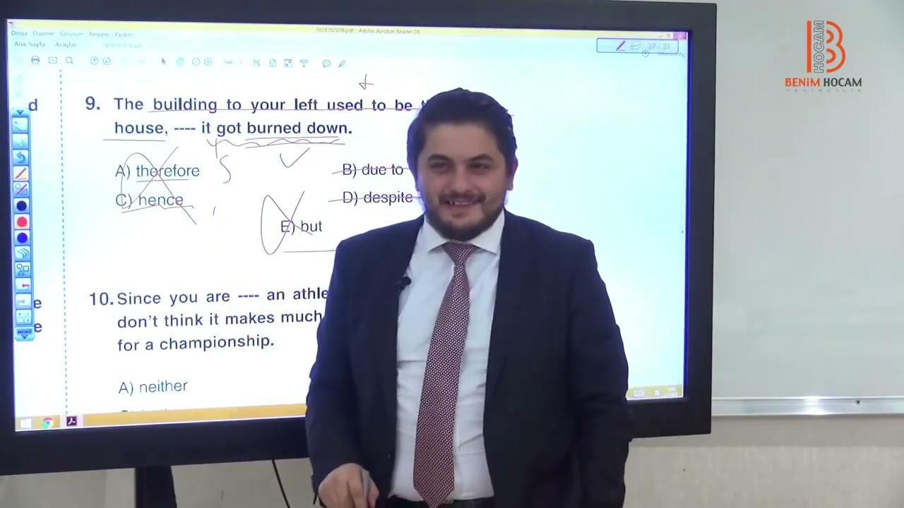 HAKKI ŞAHİN VİDEO 35 Bağlaçlar Soru Çözümü