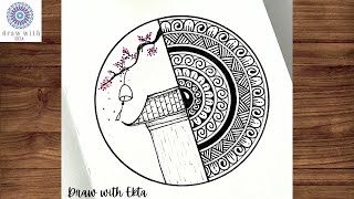 Easy Mandala Art Mandala Art Step By Step Simple Mandala Art Mandala Art For Beginners