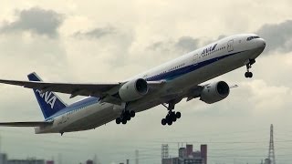 ITM/RJOO] ANA Boeing 777-381 [JA753A] take-off [伊丹空港・全日空