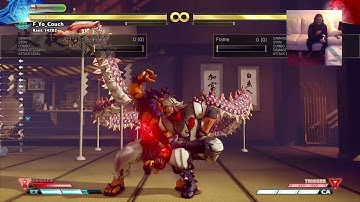 STREET FIGHTER V AE Zeku Latency Test Post Patch