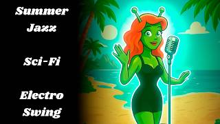 ELECTRO SWING for Gaming 🎮 Swing Under Synthetic Skies | Fast Sci-Fi Jazz Beats (1 Hour)