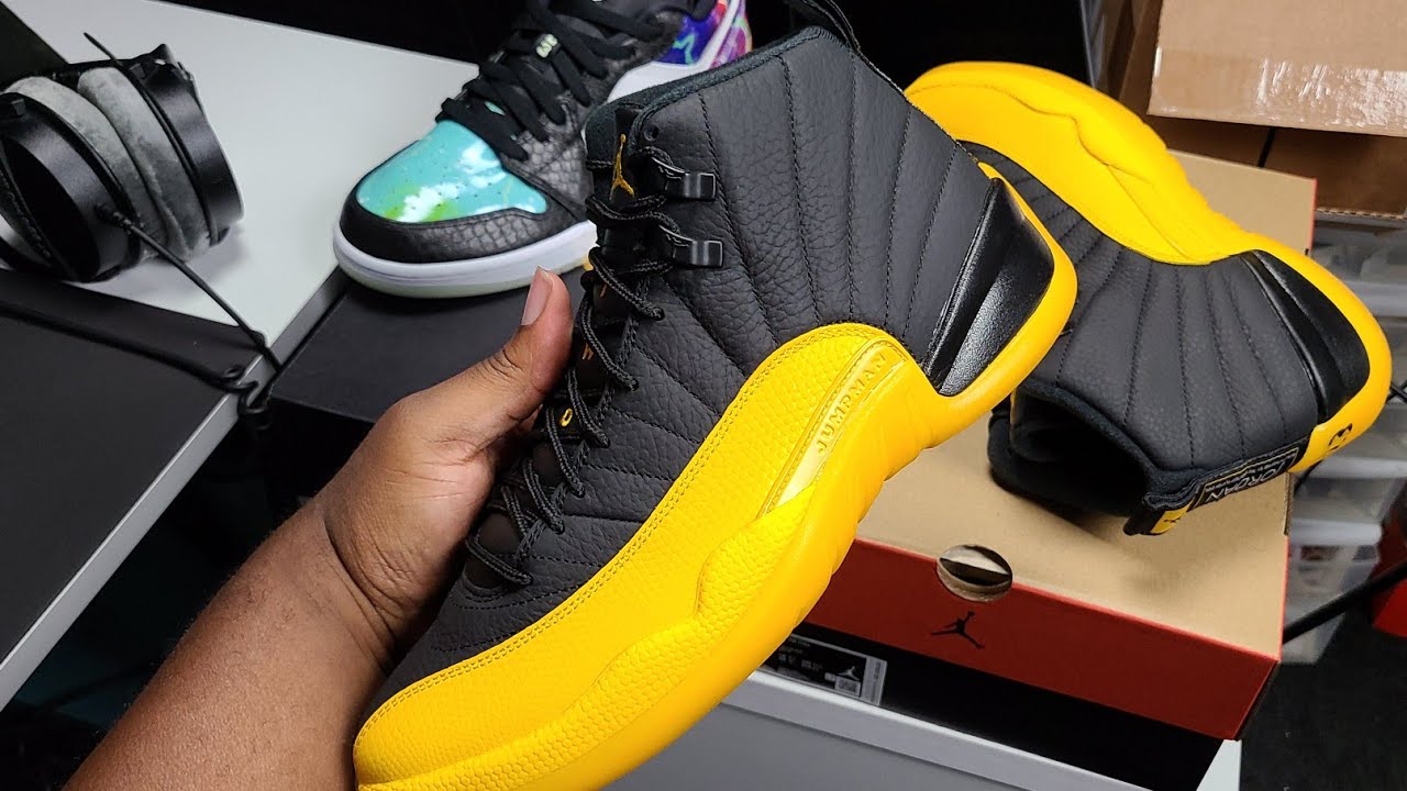 university gold jordan 12