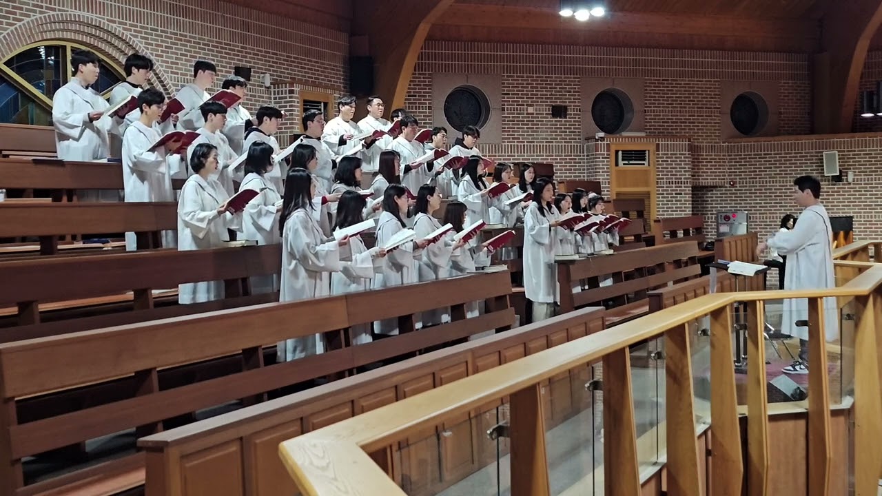 [이문동 베네딕도 성가대] 주님 앞에 (2절 : 바다의 별이신 천주 성모마리아) - 이형진 보나벤뚜라 | 2025년 1월 1일 천주의 성모 마리아 대축일(세계 평화의 날)