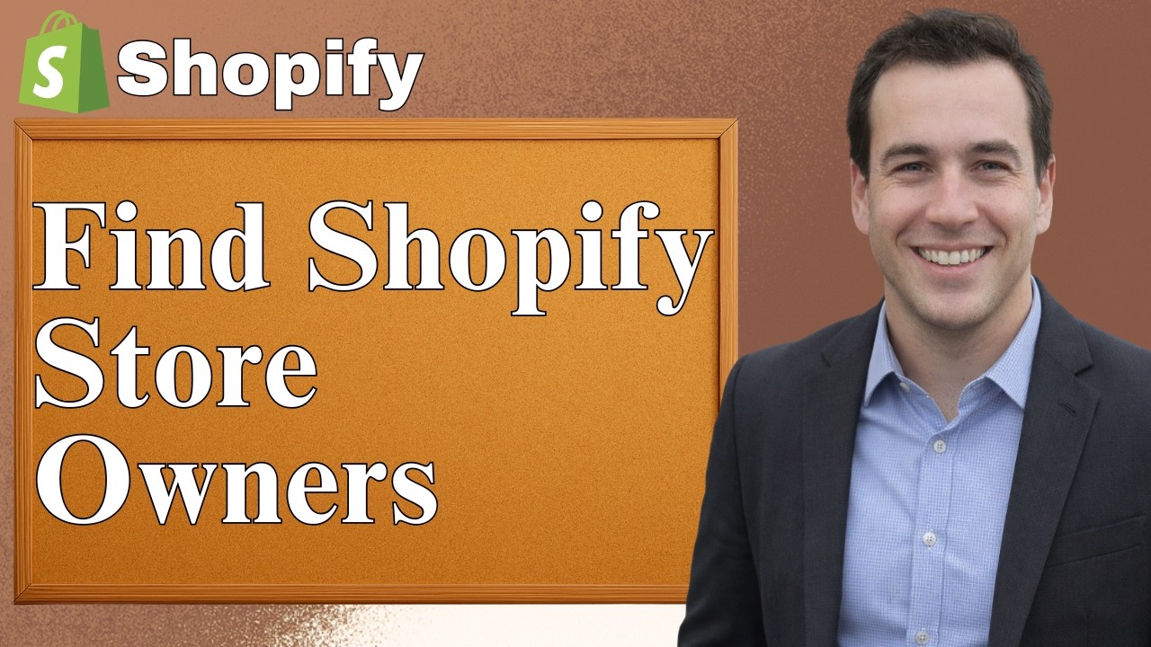 How To Find Shopify Store Owners (EASY!) [2026 Guide] - YouTube