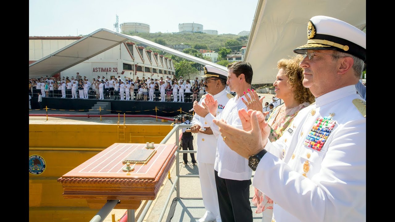 Ceremonia Botadura del Buque ARM 