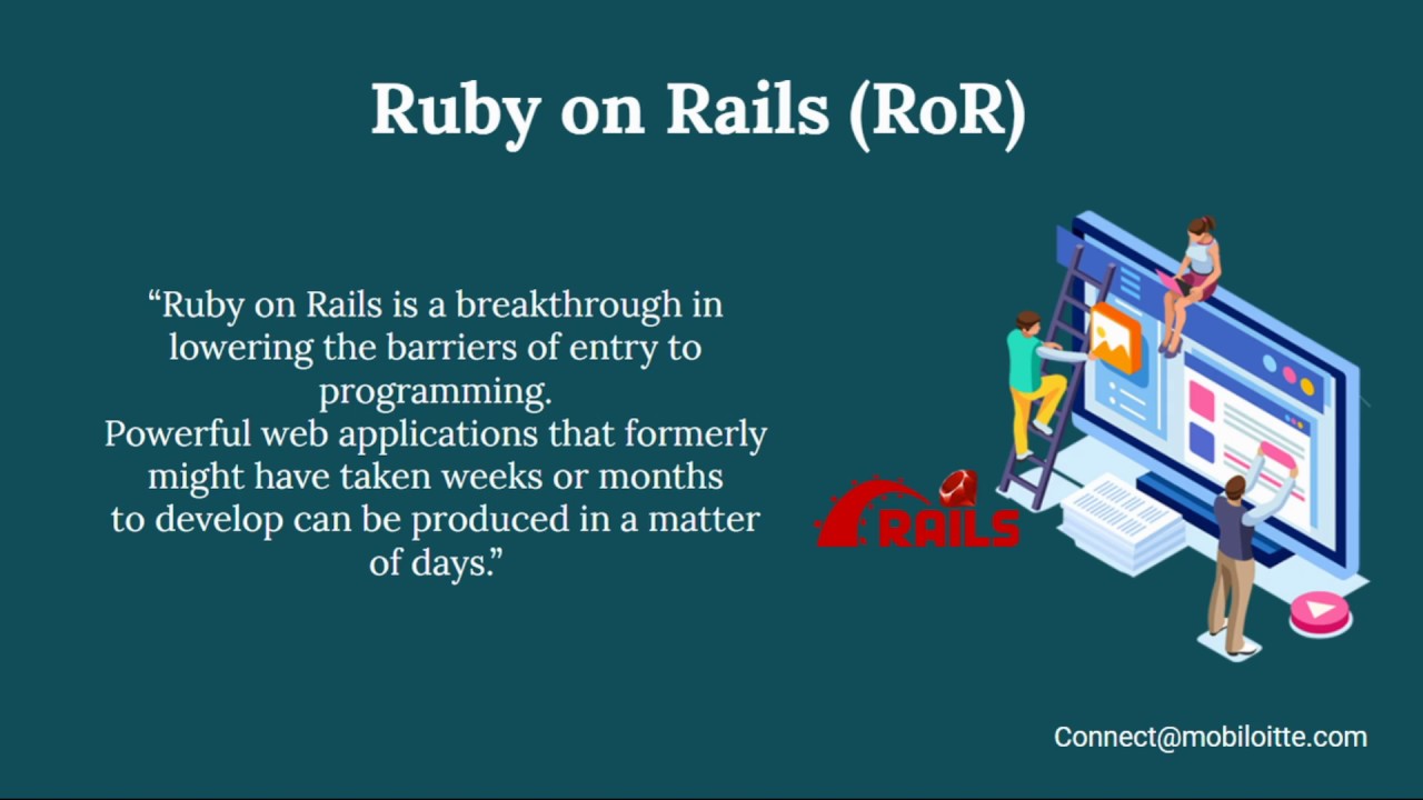 Ruby On Rails Development Services #Mobiloitte - YouTube