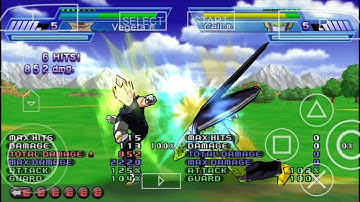 All Skills Goku SS4 and Majin Vegeta in Game Dragon Ball Another Road PPSSPP