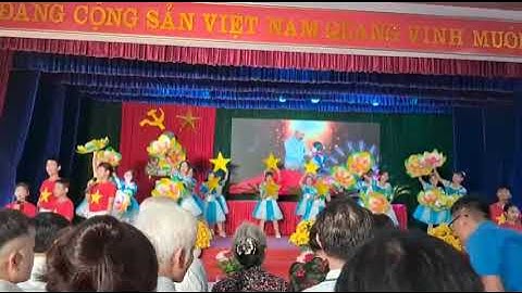 Em là mầm non của Đảng - Học sinh trường Tiểu học Văn Tố!