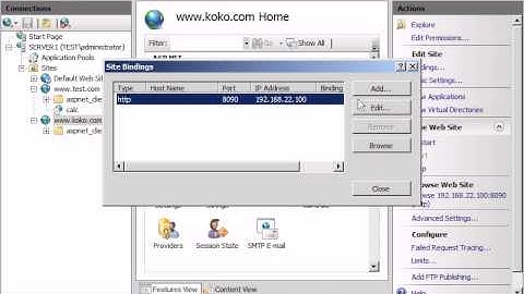 HTTP redirect  in IIS