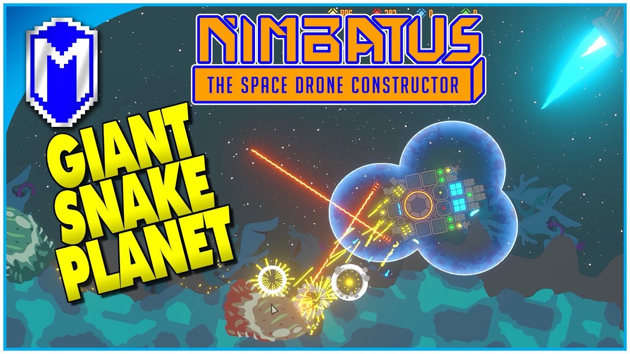 It Can Leave The Planet! Building Our First Drone - Let's Play Nimbatus Closed Alpha Gameplay Ep 1