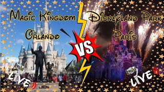 Magic kingdom / Disneyland Paris : Double Live simultané / Simultaneous : Best Of !