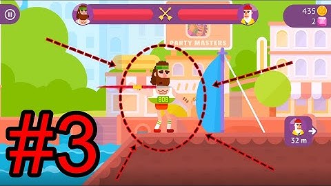 Bowmasters - Gameplay Walkthrough Part 3 - Character: Julius (Android, iOS)