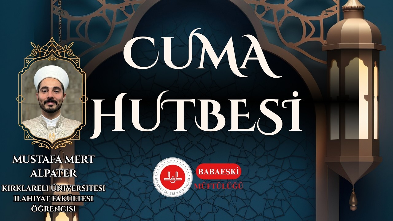 CUMA HUTBESİ | Cedid Ali Paşa Camii | Mustafa Mert ALPATER | 20.02.2026
