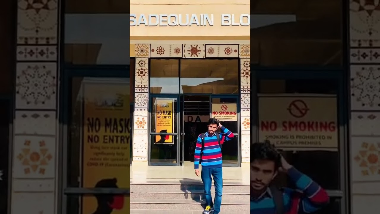 Faizan Enter in Sada Block | UOG Sada Block | UOG University