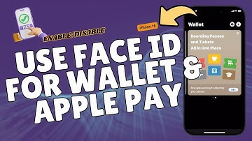 How to Enable/Disable Use Face ID for Wallet & Apple Pay on iPhone 16