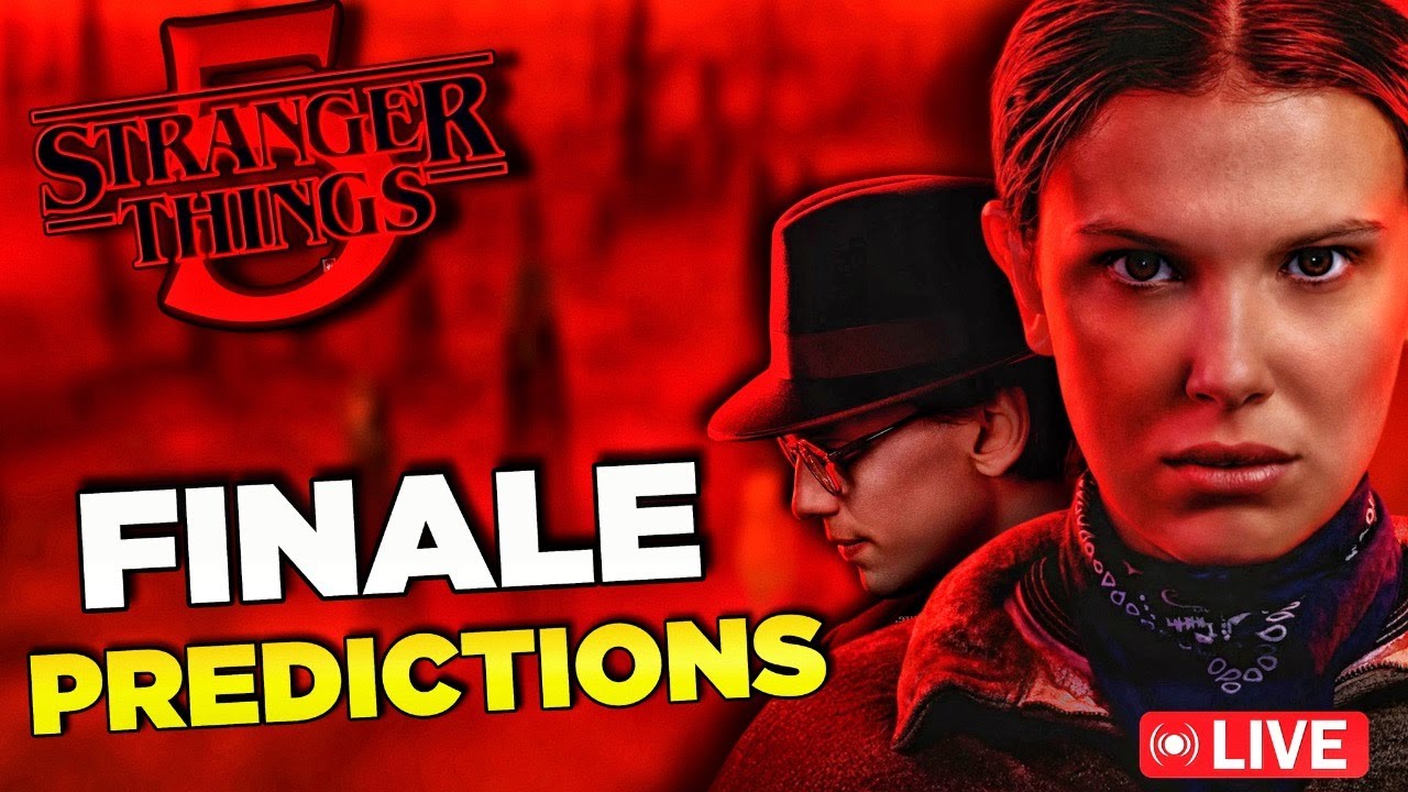 Stranger Things Season 5 FINALE PREDICTIONS **LIVESTREAM**
