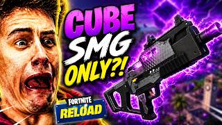 Winning Fortnite Reload With ONLY The Cube SMG